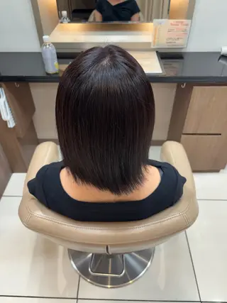 ショート 艶感カラー✨ こうきのヘアスタイル