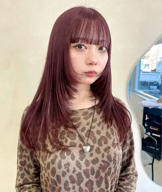 ロング mir所属・柿沼 未夢のヘアスタイル