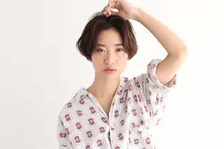 ショート パーマ くすもと なおやのヘアスタイル