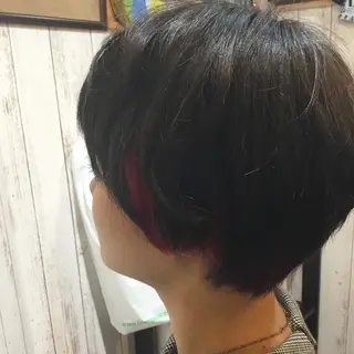 ショート カラー embrace エンブレイスのヘアスタイル