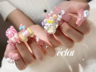 ネイル éclat ⸝꙳.⋆ 久屋大通のネイルデザイン