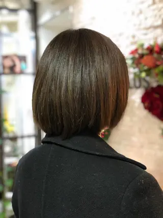 ミディアム カラー イトウ アキノリのヘアスタイル