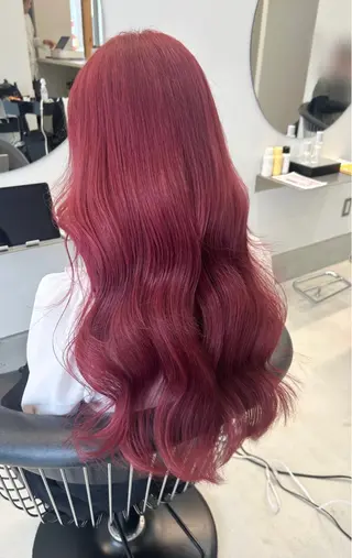 ロング カラー 🐾ハイトーンブリー チ🐾ひなたのヘアスタイル