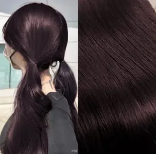 ロング カラー 韓国ヘア nanahaのヘアスタイル