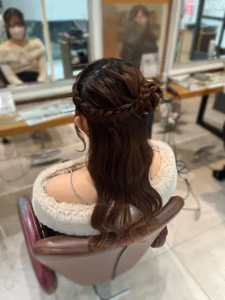 ロング ヘアアレンジ ヘアメ🎀 ゆきみ🎀のその他イメージ