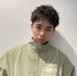 メンズ メンズカット・ パーマhanaのヘアスタイル