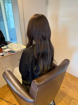 ロング カラー 𝐍𝐚𝐭𝐚𝐥𝐢𝐞所属・つくばNATALIE alisaのヘアスタイル