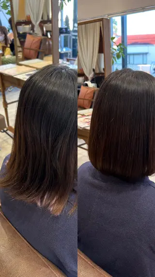 ミディアム 竹内 帆希のヘアスタイル