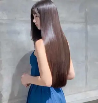 ロング 🫧透明感・艶髪 カラー🫧クマガイのヘアスタイル