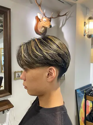 ミディアム Maison所属・メンズ特化 浜本志厳のヘアスタイル