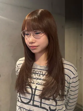 ロング カラー レイヤー/ ブリーチ/だいちのヘアスタイル