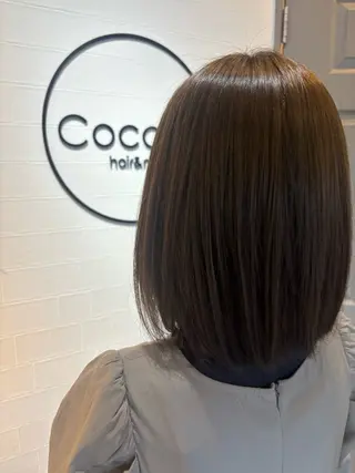 カラー cocosia 池内のヘアスタイル