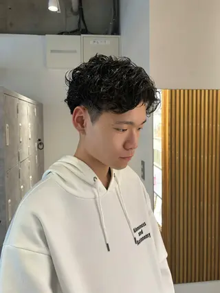 ショート パーマ メンズ メンズ＆スパ特化 takumiのヘアスタイル