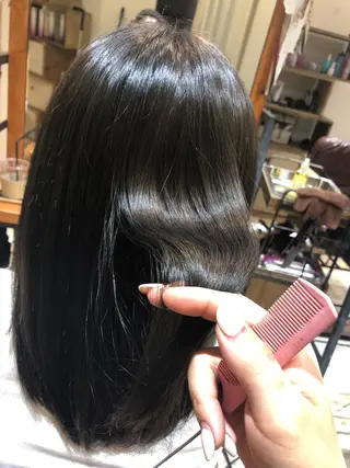 ミディアム 艶髪/シールエクステ 🌻ノゾミ🌻のヘアスタイル