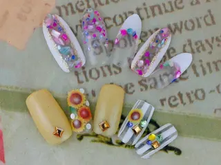 ネイル an sucre baseのネイルデザイン