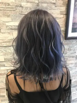 ミディアム カラー 宍戸 海斗のヘアスタイル