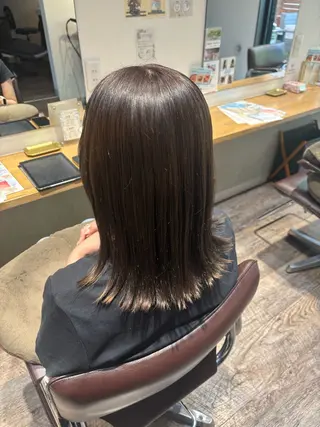 ミディアム マツムラ ミサキのヘアスタイル