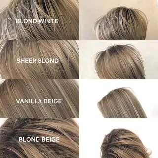 セミロング 🌸ハイトーン 新田 廉 🌸のヘアスタイル