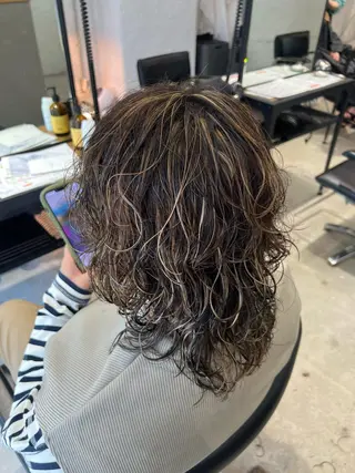 ロング カラー パーマ オタク美容師💟 チバコナツのヘアスタイル