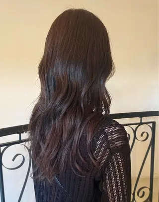 ロング カラー FERIA緑地公園 ♡下見陽花♡のヘアスタイル