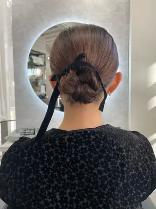 ヘアアレンジ CORE blanc所属・COREblanc ゆきの／表参道 原宿のヘアスタイル