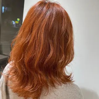 ミディアム カラー インナーカラー/ 韓国風🌿RIKOのヘアスタイル