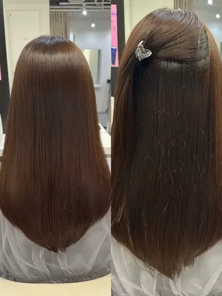 ロング アンニュイヘア/ 顔周りカット/眞弓萌のヘアスタイル