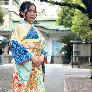 ヘアアレンジ GLOSS 心斎橋 山上のヘアスタイル