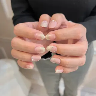 ネイル 🎀チーク/ちゅるん 🫧chisa🎀のネイルデザイン