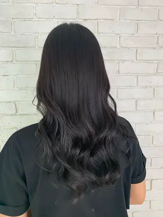ロング u n aのヘアスタイル
