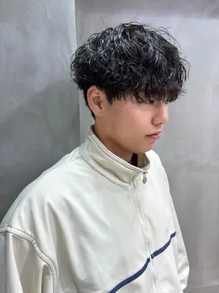 パーマ メンズ the path shogo🌻のヘアスタイル