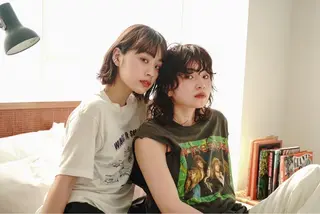 ミディアム カラー パーマ ヘアアレンジ 🌼LUVISM 長岡/酒井香奈🌼のヘアスタイル