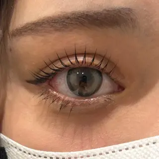 マツエク・マツパ ながい りなのヘアスタイル