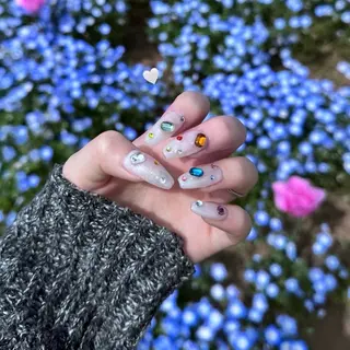 ネイル 🐈‍⬛🐾三宅 愛舞のネイルデザイン