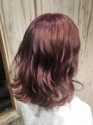 ミディアム セミロング 永井大樹✨ 透明感カラー✨のヘアスタイル