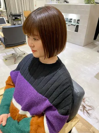 ショート Asumi 髪質改善のヘアスタイル