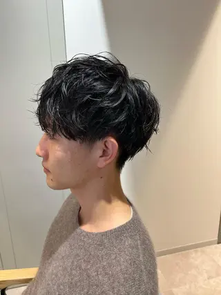 パーマ メンズ ⭕️メンズパーマ⭕️ 山口　裕太郎のヘアスタイル