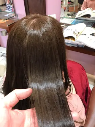 ロング カラー 大阪長居🌱野見山 卓也のヘアスタイル