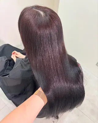 ロング カラー 広島/わかな/ヘア セット/オリーブのヘアスタイル
