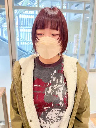 ショート カラー 韓国風デザイン 💐MIZUKI💐のヘアスタイル