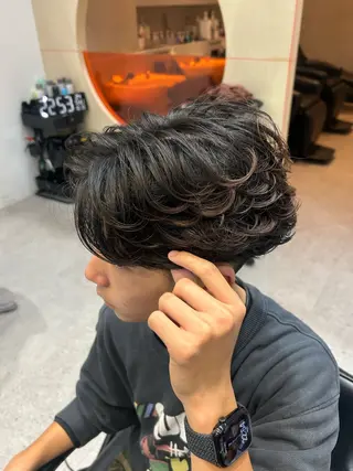パーマ メンズ fifth渋谷所属・fifth春山 凜乃介のヘアスタイル