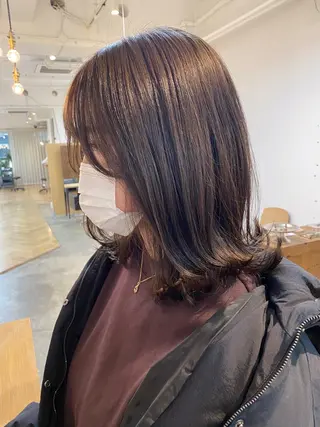 ミディアム カラー ance ayelashアンセアイラッシュ薬院店所属・神原 ありさのマツエク・マツパデザイン