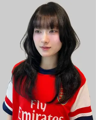 ロング カラー 透明感カラー/レイヤ ー/Himari🩶のヘアスタイル