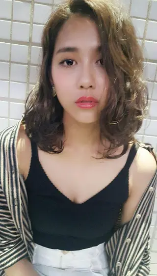 ミディアム カラー ヘアアレンジ 秋山 幸太のヘアスタイル