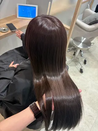 ロング SALOWIN原宿iori店所属・レイヤー🌟艶カラー 🕊まやのヘアスタイル