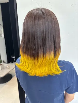 セミロング カラー 🌟ゆりあ🌟 JILLSTUDIOのヘアスタイル