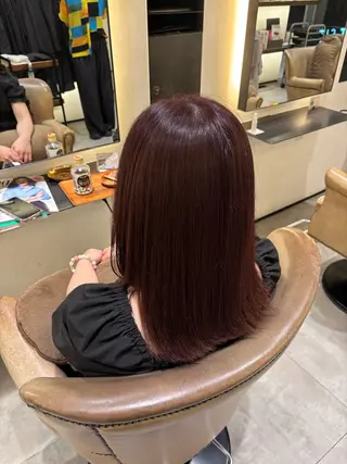ミディアム COM’S Libli所属・com’sLibli 澤井凜のヘアスタイル