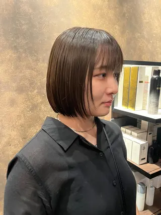 ショート カラー ミンクス銀座店所属・MINX 外山 海成/銀座のヘアスタイル