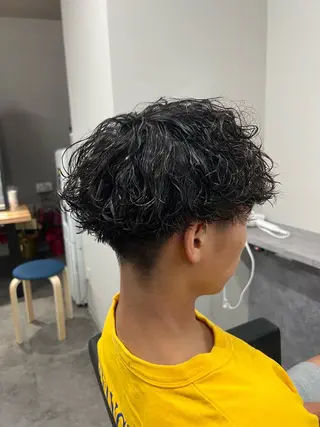 パーマ メンズ 立川/過去1の毛流れ パーマ/しゅーとのヘアスタイル