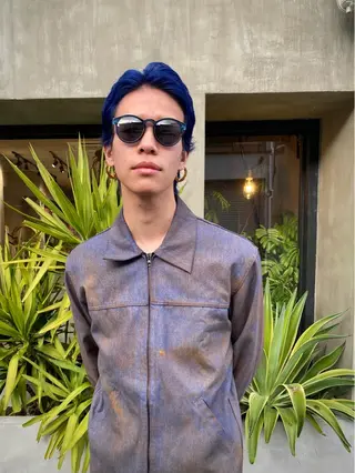 ショート カラー メンズ 🗽デザインカラー/ パーマ/MIRU🗽のヘアスタイル